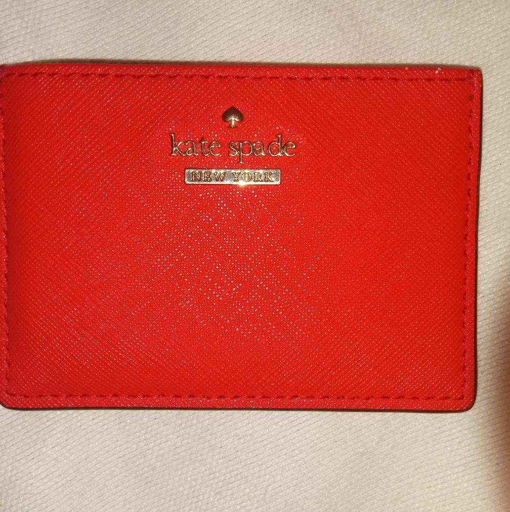 Red Kate Spade wallet
